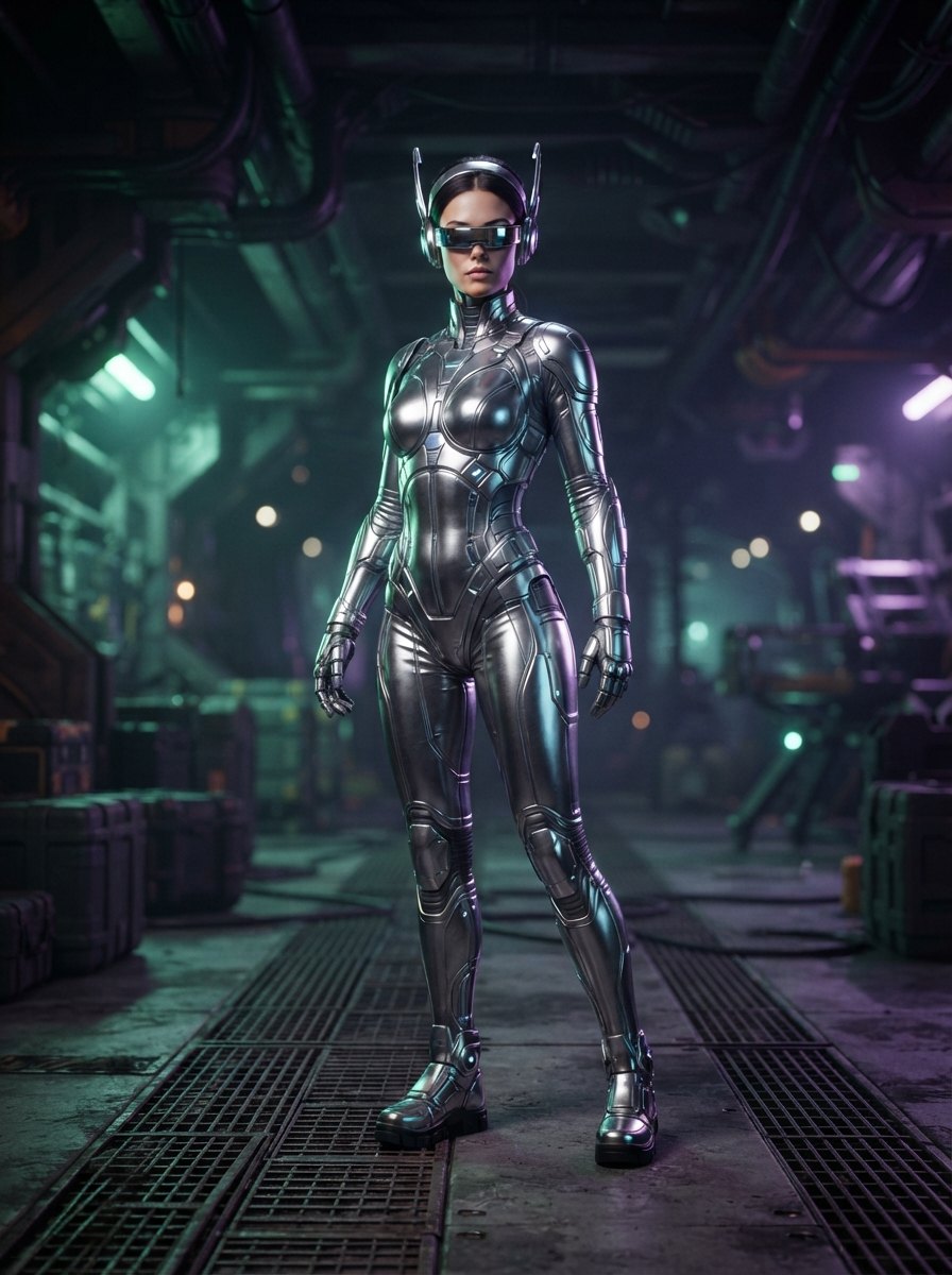 Alien AI Halloween costume