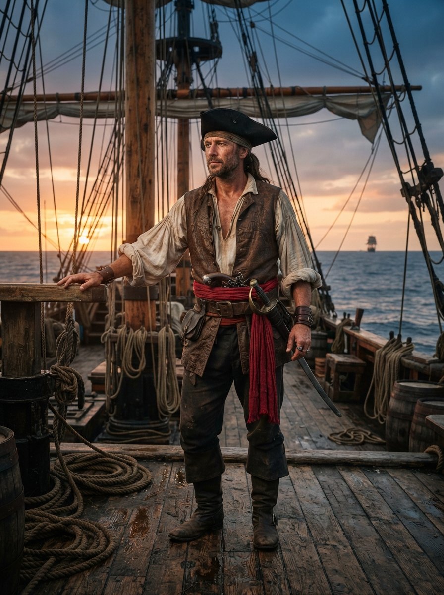 Pirate AI Halloween costume