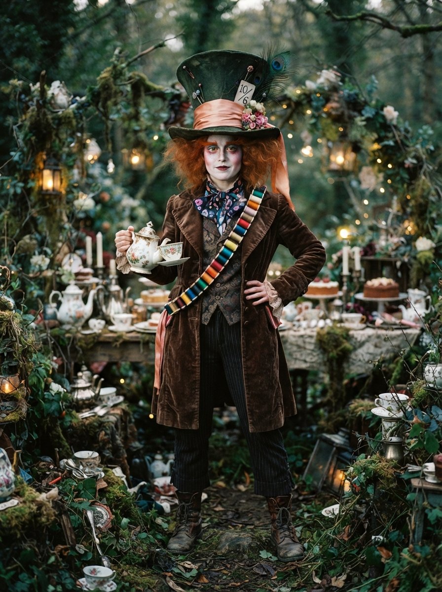 Steampunk Explorer AI Halloween costume