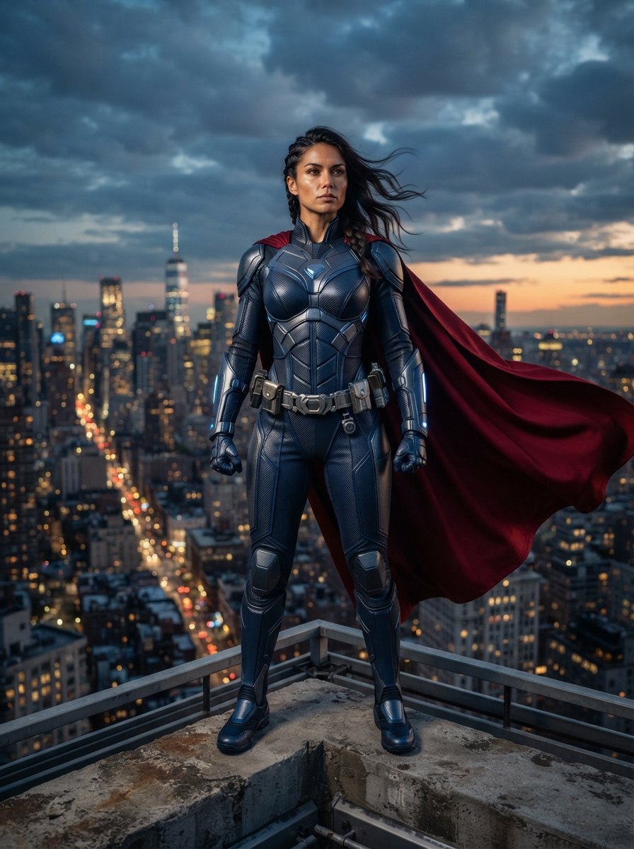Superhero AI Halloween costume