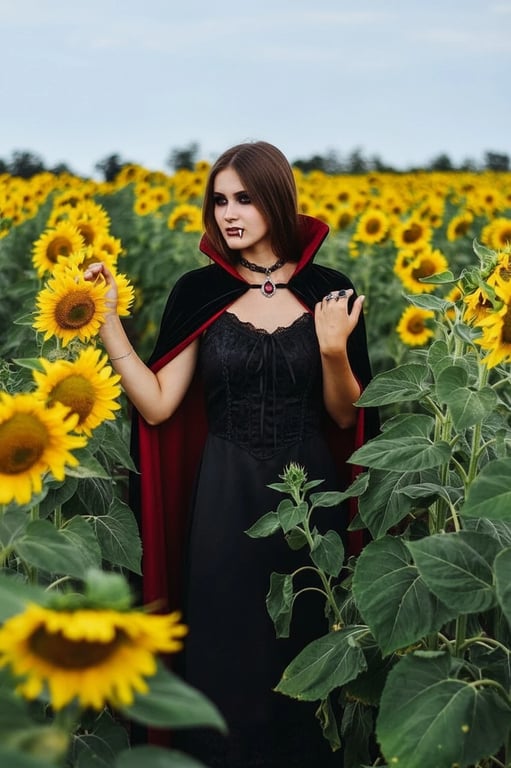 AI Halloween costume photo: Witch